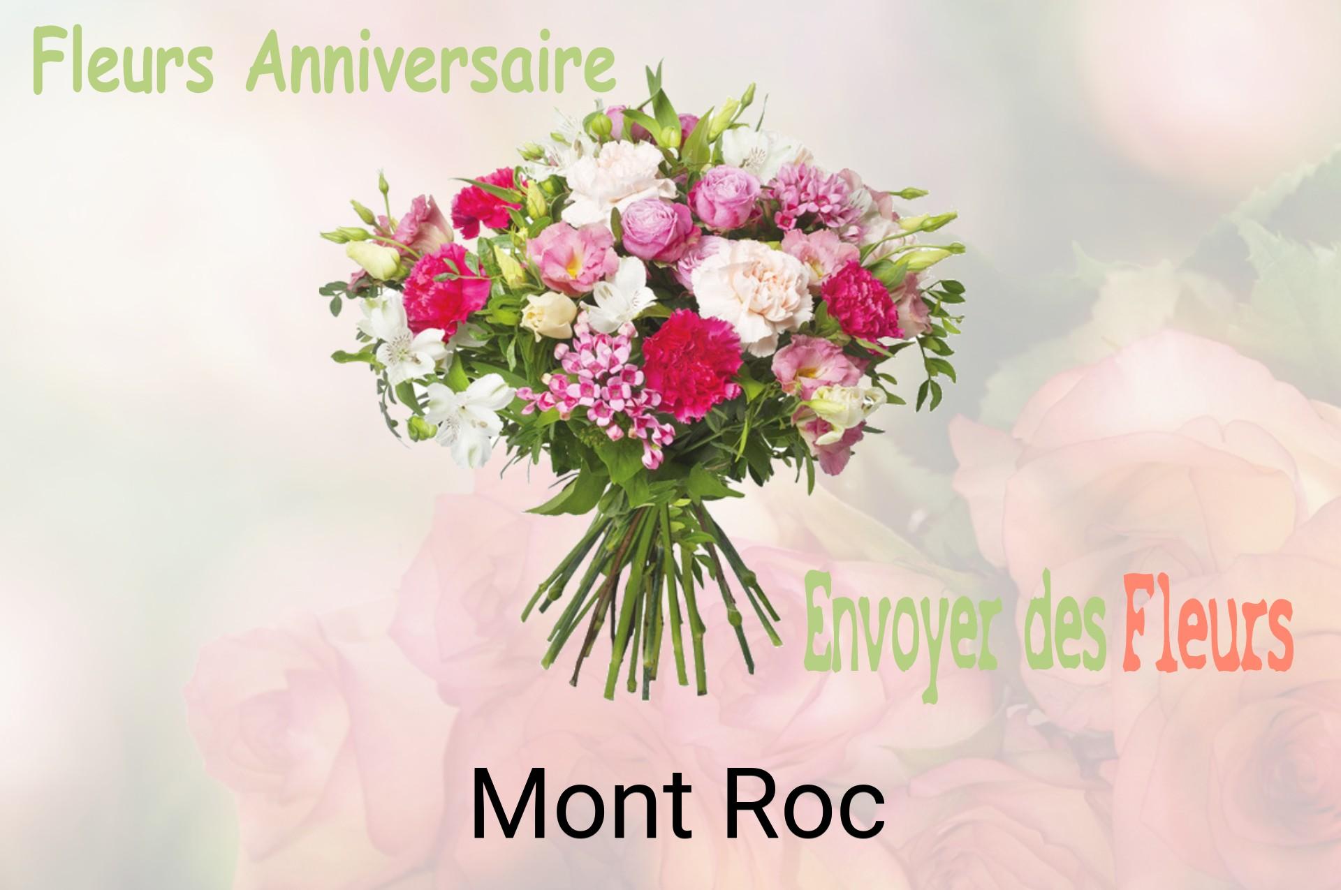 Bouquet de fleurs d’anniversaire livré à Mont-Roc